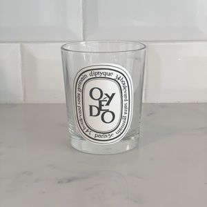 Full size! Empty diptyque glass